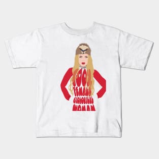 Katya Zamolodchikova - 100% female biological woman Kids T-Shirt